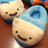 Cute Cotton Winter Women Indoor Slippers Baogen Cotton Mopping Home Non-slip Slippers With Quiet And Warm Couples