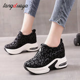 Women's Sneakers With Platform Womens Shoes Casual Woman Wedge Basket 2023 shoes Tennis Female Thick Woman's autumn