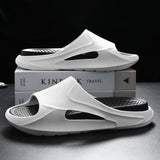 Men Slippers Classic Massage Beach Slides Breathable Quick-drying Casual Flip Flops Zapatillas De