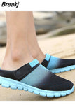Size 36-46 Men Summer Shoes Sandals 2023 Beach Flip Flops Mens Slippers Lighted Sandalias Outdoor Chanclas Hombre