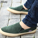 Fashion Men Canvas Shoes Breathable Men's Casual Slip on Loafers Male Flats Shoe 2021 Fisherman Shoes Zapatos