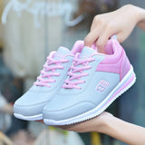 Breakj Soft-Soled Black Sneakers Women's Autumn And Winter Leather Face Breathable Casual Shoes Student Travel Running