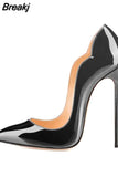 Women Pumps Womens Shoes High Heels 12 cm Stilettos Pumps Shoes For Women Sexy Party Wedding Shoes QP042