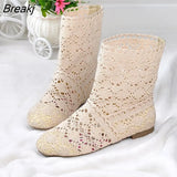 Summer Shoes Women Botas Fashion Women Sandals Flat Casual Shoes Ladies Summer Ankle Botas