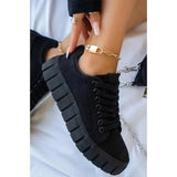 Brand New Casual Shoes Big Size Shoelaces Fashion Black Purple Leisure Woman Canvas Shoes Flats Zapatos Mujer