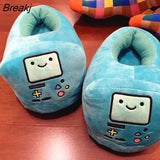 Cute Cotton Winter Women Indoor Slippers Baogen Cotton Mopping Home Non-slip Slippers With Quiet And Warm Couples