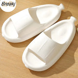 Cute Soft Animals Slippers for Women Fashion Indoor House Clown Fish Sandals Couples Bathroom Anti-slip Platform