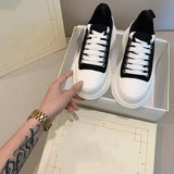 Women Casual Canvas Sneakers Winter New Sport Running Warm Women Shoes Platform Heels Student White Mujer Zapatillas