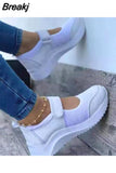 Women Thick soled Sneakers Women Fashion Mesh Breathable Wedge sneakers Shoes Ladies Casual Sport Shoes Zapatillas