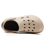 Summer Thick Bottom Clogs Garden Shoes Women Non Slip Waterproof Beach Pool Sandals Woman Eva Closed Toe Platform