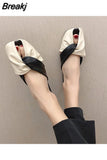 Female Shoes Womens Slippers Outdoor Luxury Slides 2023 Summer Designer Flat Basic Rome PU Slippers Casual Loafers
