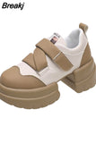 Shoes Platform Wedge 8cm Hidden Heel Women Causal Shoes Chunky Sneakers Autumn Winter Warm Winter Shoes Women Sports