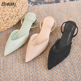 Women Flats Pointed Toe Lady Flat Heel Shoes Slip on Loafers Office Lady Elegant Shoes Soft Sole Comfortable