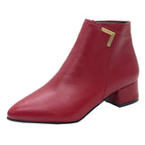Shoes Women Boots Fashion Waterproof Booties Plus Size Comfortable Soft Bottom Female Platform Shoes Black Botas De