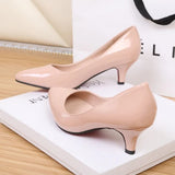 Patent Leather High Heels 10 Cm Thin Heels White Dress Party Pumps 2023 Autumn New Fashion Single Shoe Elegant Womens
