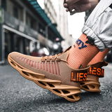 Men Sneakers 2023 Hollow Blade Mesh Casual Shoes Sneakers Men's Running Shoes Trainers Sports Shoes Big Size