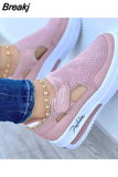 Sneakers Women Shoes Woman Tennis Shoes Canvas Shoe Female Casual Shoes Ladies Sport Shoes Platform Sneaker Hollow Out