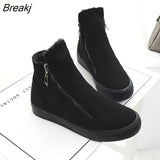 2021 Winter Shoes Women Snow Boots Warm Plush for Cold Winter Fashion Women's Boots Ladies Brand Ankle Botas
