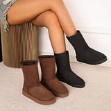 Breakj Boots Women 2025 New Winter Women's Shoes Plus Thick Warm Cotton Shoes Women Autumn And Winter Cotton