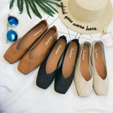 Soft Leather Small Leather Shoes Spring Classic Lightweight Flat Shoes Female Harajuku Students All-match Beanie