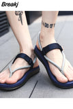 New Mens Sandals Wild Couple Flat Personality Fashion Slip Flip Flops Sandalias Hombre 2023 Plus