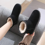 Women Boots Fashion Waterproof Snow Boots For Winter Shoes Women Casual Lightweight Ankle Botas Mujer Warm Winter Boots