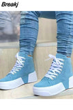 Canvas Sneakers Women Shoes Canvas Shoe Casual Women Sport Shoes Flat Lace-Up Adult Casual Shoes Breathable Large