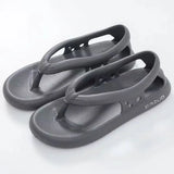 sandals Flip-flops, men and women can wear anti-skid wear-resistant jacketed thick slippers in summer