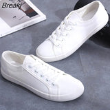 Couple Canvas Shoes Summer Shoes Lace Up Student Cloth Shoes Womens Flats White Sneakers Women Board