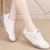 Women Shoes 2024 New Casual Lightweight Sports Shoes WomenBreathable Little White Platform Shoes White Sneakers
