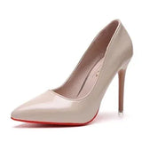 Sexy Women's Pumps 10CM Pointed Toe Shallow Mouth High Heels 2023 New Office Black Women's Singles Shoes Plus Size 42