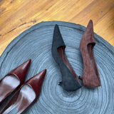 Breakj Design Sense Retro Pointy Commute Single Shoes In The Fall Of 2025 New French Temperament Kitten Low