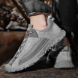 Men Shoes lace up Genuine Leather Casual High Quality Men Comfortable Soft Outdoor Shoes fashion Men's Casual