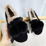 Shoes Women Casual Female Sneakers Loafers Fur Autumn Metal Chain Flats Modis Round Toe Retro Moccasin Fall Buckle
