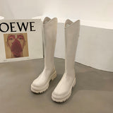 With Long Boots In The Autumn Of 2024, The New Tall, Small Boots Are No More Skid-Proof Than Knee-Soled Knight