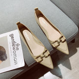 New Thick-Heeled Single-Heeled Shoes For Women In Autumn Style With Skirt, Pointed Head And Low-Heeled Evening