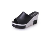 Fashion Flip Flops Women shoes Slippers Platform Summer Shoes Open Toe Wedges Sandals Ladies Shoes women Plus Size