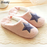 Women Home Slippers Warm Winter Cute Indoor House Shoes Bedroom Room For Guests Adults Girls Ladies Pink Soft Bottom