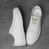 Men Casual Shoes genuine leather fashion Spring Autumn Trend Sneakers outdoor Leisure Flat Shoes men oxfords white shoes for