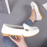 Women's Casual Shoes 2024 Spring and Autumn Flat Loafers Women's Shoes Fashion Non-slip Soft Denim Flat Shoes Zapatos De