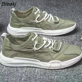 Lazy Cloth Driving Vulcanized Shoes Lightweight Sewing Sneaker Shoes Breathable Canvas Men's Casual Loafer
