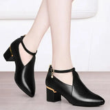 Women Cute Pointed Toe High Quality Blue Spring & Summer Office High Heel Shoes Lady Casual Sweet Comfort Party Pumps
