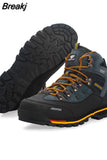Men Hiking Shoes Winter Mens Mountain Climbing Sneakers Trekking Ankle Boots Male Outdoor Fashion Casual Snow Boot