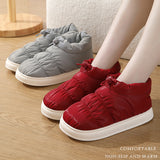 Waterproof Women's Winter Boots 2023 Keep Warm Thick Plush Cotton Padded Shoes Woman Lightweight Non Slip Snow Boots