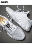 Men Shoes Mesh Breathable 2023 New Casual Shoes Men Sneakers Lace Up Light Outdoor Walking Tenis Shoes Zapatillas Hombre Plus