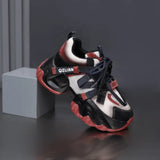 Breakj Sweet And Cool Girl Dad Shoes Super High Sneakers Thick Sole Light Breathable Versatile School Style Hot