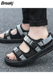 Men Sandals Non-slip Summer Flip Flops High Quality Outdoor Beach Slippers Casual Shoes Cheap Men's shoes Water
