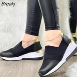 Women's Sports Casual Shoes 2023 trend Autumn Large Wedge Heel Casual Fashion Woman luxury Sneakers Zapatos De Mujer