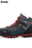 Men Hiking Shoes Winter Mens Mountain Climbing Sneakers Trekking Ankle Boots Male Outdoor Fashion Casual Snow Boot