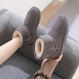 Women Boots Fashion Waterproof Snow Boots For Winter Shoes Women Casual Lightweight Ankle Botas Mujer Warm Winter Boots